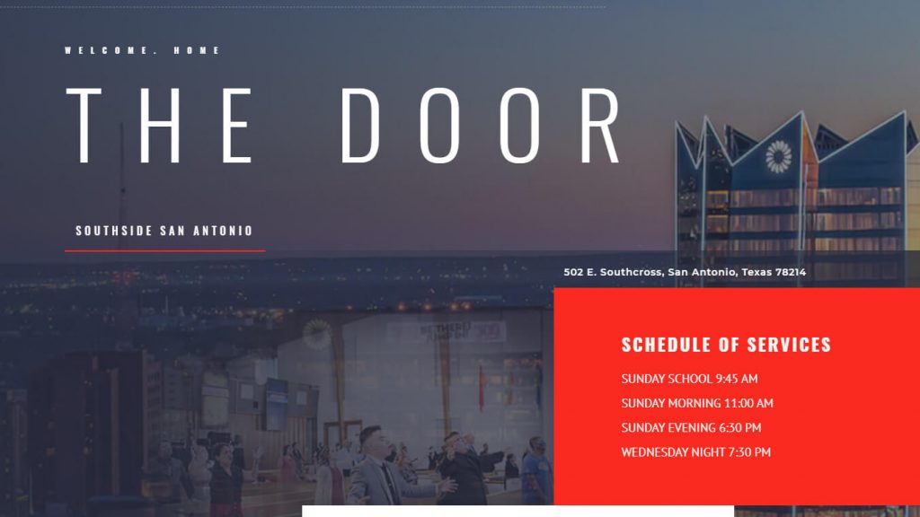 The Door Southside San Antonio The Door Christian Fellowship Church Southside San Antonio